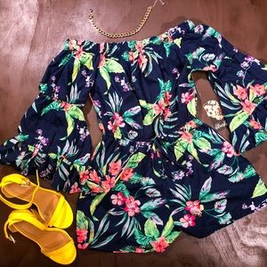 Floral Romper